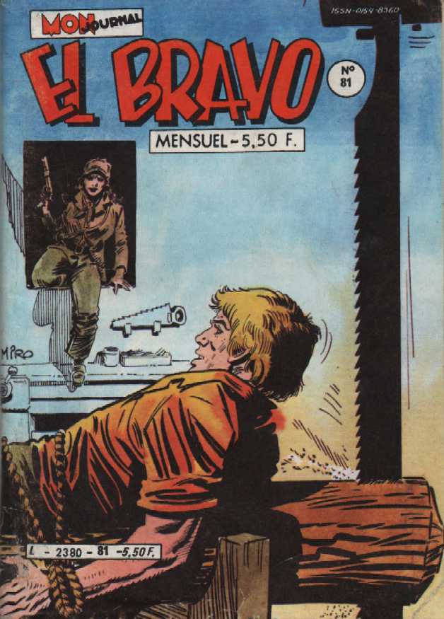 Scan de la Couverture El Bravo n° 81